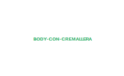 BODY CON CREMALLERA