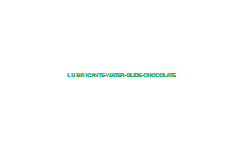 LUBRICANTE WATER GLIDE CHOCOLATE