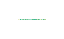 CB6000 FUNDA CASTIDAD