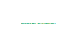 JUEGO PAREJAS MEMORY PLAY