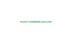 TEDDY WONDERIA TALLA S/M