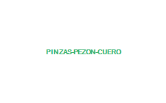 PINZAS PEZON CUERO
