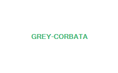 GREY CORBATA