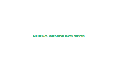 HUEVO GRANDE INOX. 35x70