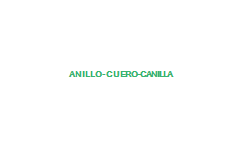 ANILLO CUERO C/ANILLA