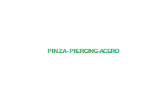 PINZA PIERCING ACERO